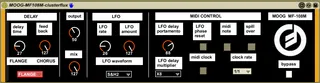MOOG-MF108M-editor screenshot
