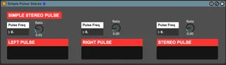 Simple Pulsar Stereo screenshot