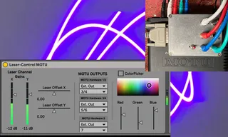 Laser Control for MOTU screenshot