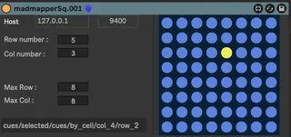 Madmapper Cue Sequencer 2001 screenshot