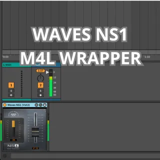 Waves NS1 M4L WRAPPER screenshot