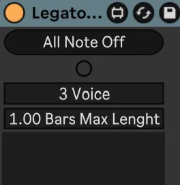 Legato Notes screenshot