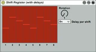Shift Register screenshot