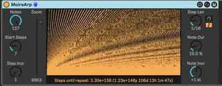 MoireArp1 screenshot