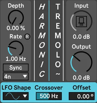 Harmonic Tremolo screenshot