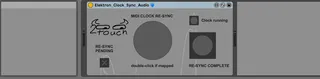 External Sequencer Re-Sync Button screenshot