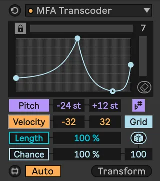 Transcoder screenshot
