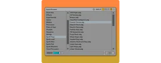 Sound Browser screenshot