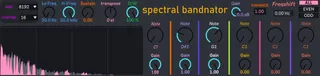 spectral bandnator screenshot