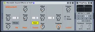Wavetable Sound Effects WSEmr0v screenshot