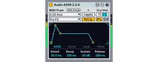 Audio ADSR screenshot