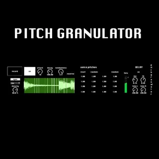 R.R. Pitch Granulator screenshot
