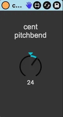 cent pitchbend screenshot