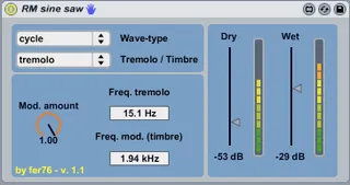 RM sine saw screenshot