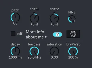 A very simple delay screenshot