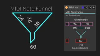 MIDI Note Funnel screenshot