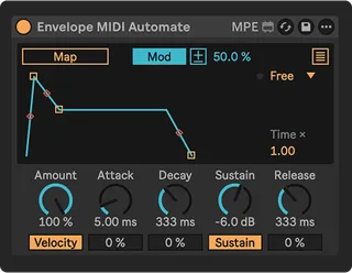 Envelope MIDI Automate screenshot
