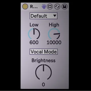 Reverb Filter screenshot