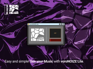 voroNOIZE Lite - MIDI Visualizer screenshot