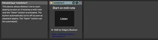 note2midi screenshot