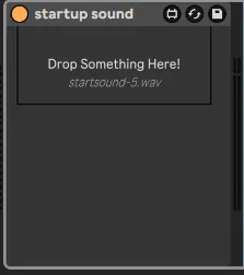 Startup Sound for Ableton Live screenshot