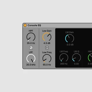 Console EQ screenshot