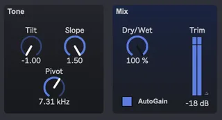 2EAU Tilt EQ screenshot