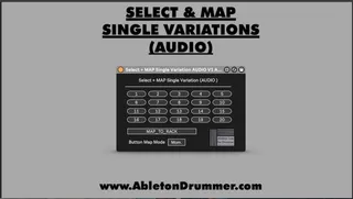 SELECT AND MAP SINGLE VARIATIONS - AUDIO screenshot