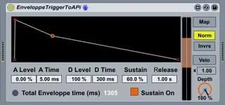 Enveloppe Trigger To APi screenshot