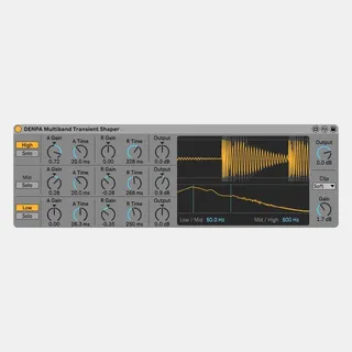 Multiband Transient Shaper screenshot
