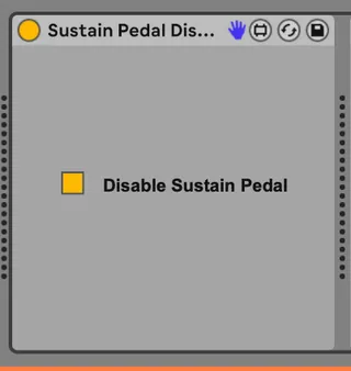 Sustain Pedal Disabler screenshot
