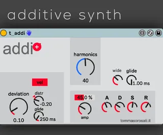 addi - additive synthesis screenshot