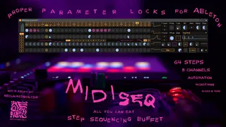 MIDIseq - Native Parameter Locks for Ableton screenshot