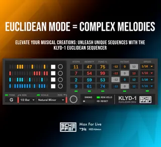 KLYD-1 Euclidean Sequencer screenshot