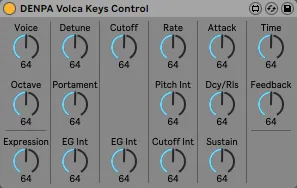 Volca Keys Control screenshot