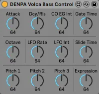 Volca Bass Control screenshot