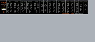 ST-808 Novation Drumstation v.2 808 Control screenshot