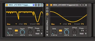 LFO MIDI ReTriggered screenshot