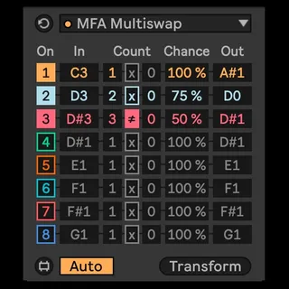 Multiswap screenshot