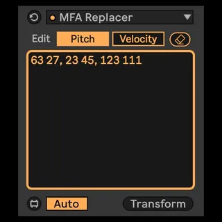 Replacer screenshot