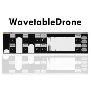 WavetableDrone screenshot