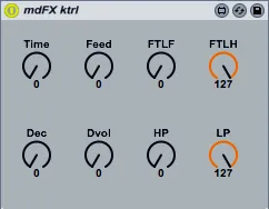 Elektron FXKTRL screenshot