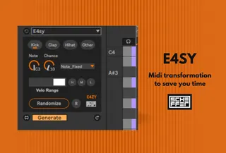 E4Sy - Midi Transformation screenshot