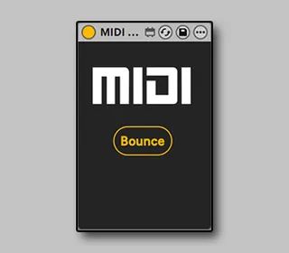 MIDI Bounce screenshot