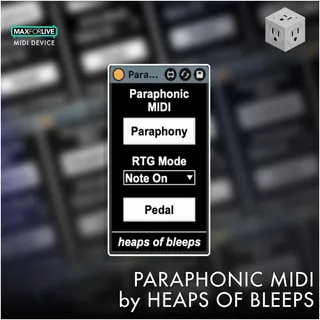 PARAPHONIC MIDI BY HEAPS OF BLEEPS screenshot