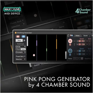 PINK PONG GENERATOR BY 4 CHAMBER SOUND screenshot