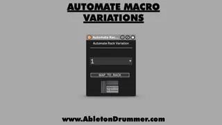 AUTOMATE MACRO VARIATIONS screenshot