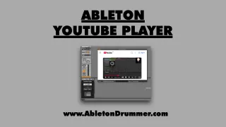 Ableton Live Youtube Player screenshot
