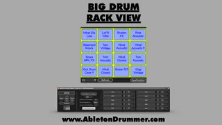 Big Drum Rack View and Display screenshot