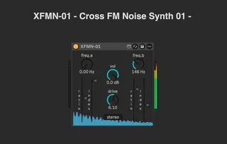 XFMN-01 - Cross FM Noise Synth 01 - screenshot